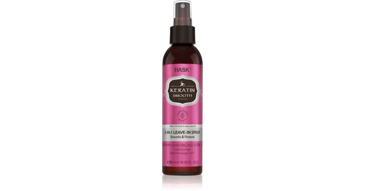 Hask Keratin Protein Spray senza risciacquo 5 in 1 175 ml