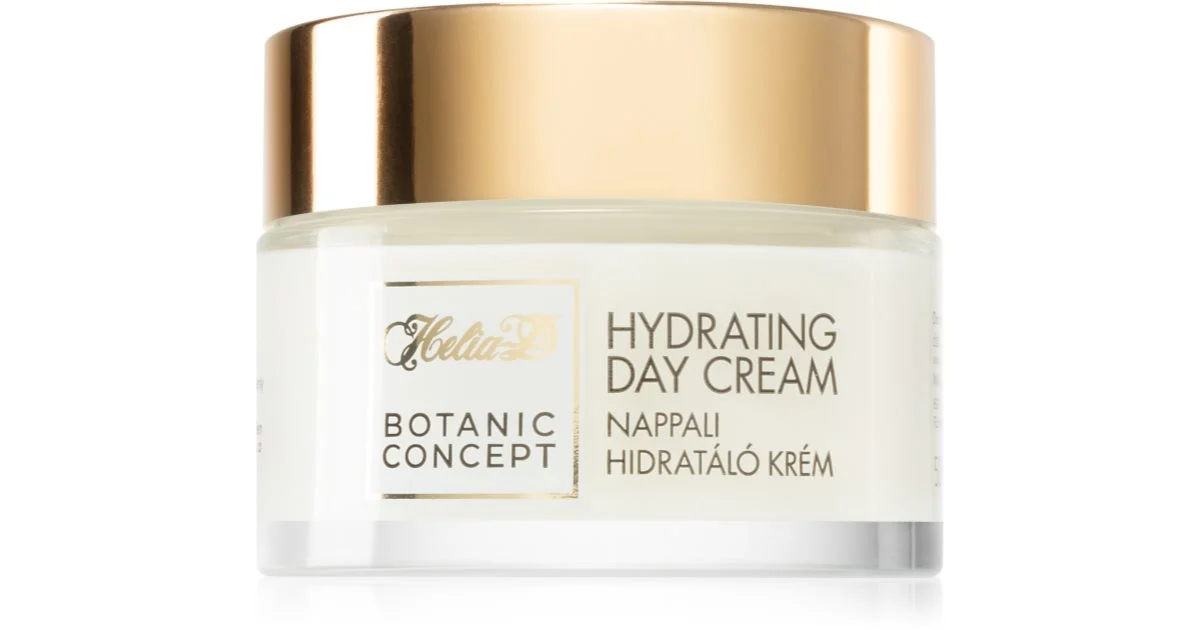 Helia-D Botanic Concept crema idratante per pelli molto secche 50 ml