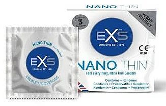 Preservativi ultrasottili, 3 pezzi