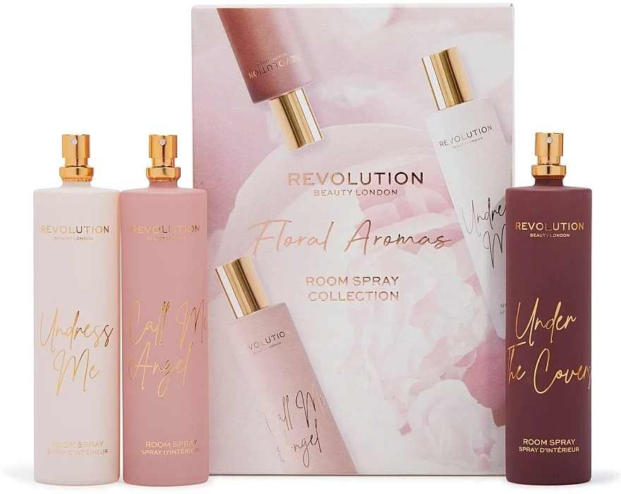 Makeup Revolution Floral Aromas Room Spray Collection