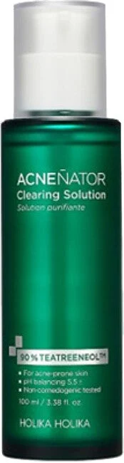 Holika holika Acqua detergente e lenitiva per pelli grasse e problematiche Acnenator 100 ml