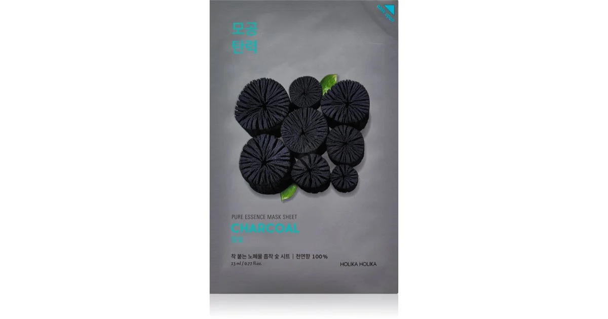 Holika Holika Maschera Essenza Pura Foglio Carbone 23 g