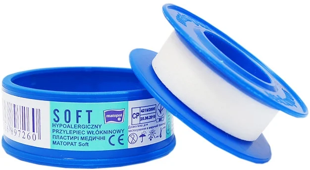 Cerotti medicinali Soft, 1,25 cm * 5 m
