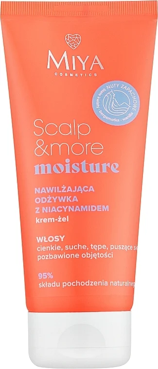 Condizionante idratante per capelli con niacinamide