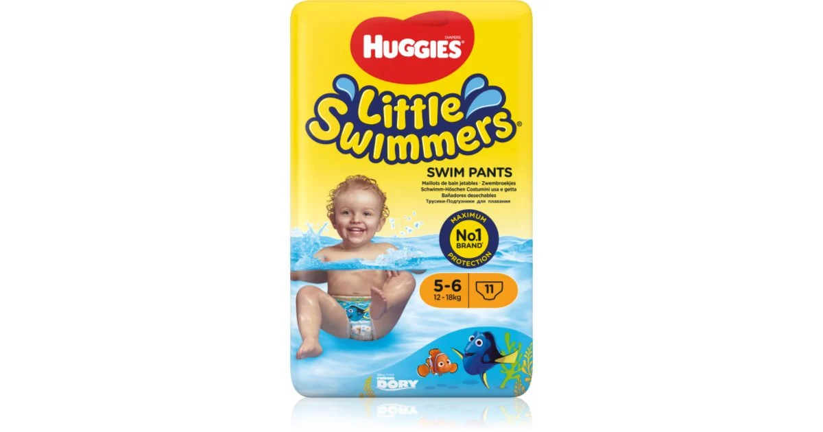 Huggies Piccoli Nuotatori 5-6 Pannolini A Costume Usa E Getta 12–18 Kg 11 Pezzi