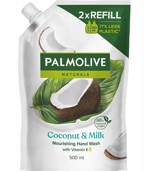 Sapone liquido per le mani "Cocco e Latte" (ricarica)