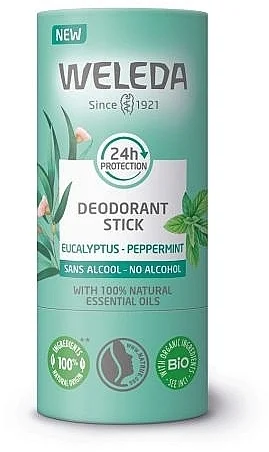 Deodorante stick con eucalipto e menta