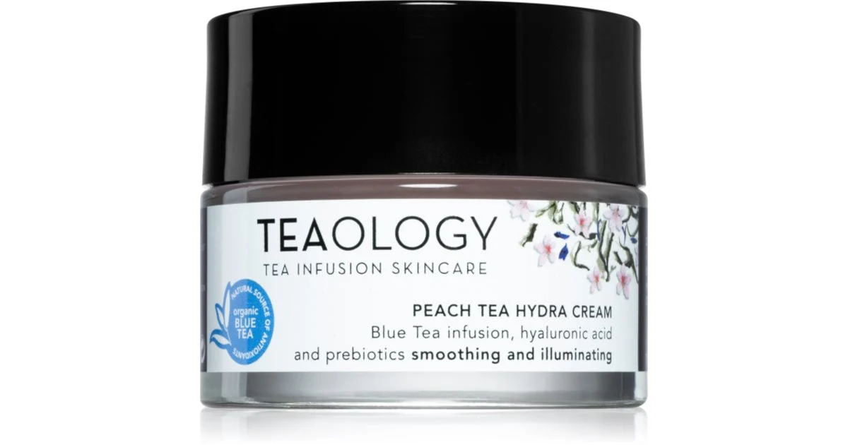 Teaology Peach Tea Hydra crema idratante illuminante 50 ml
