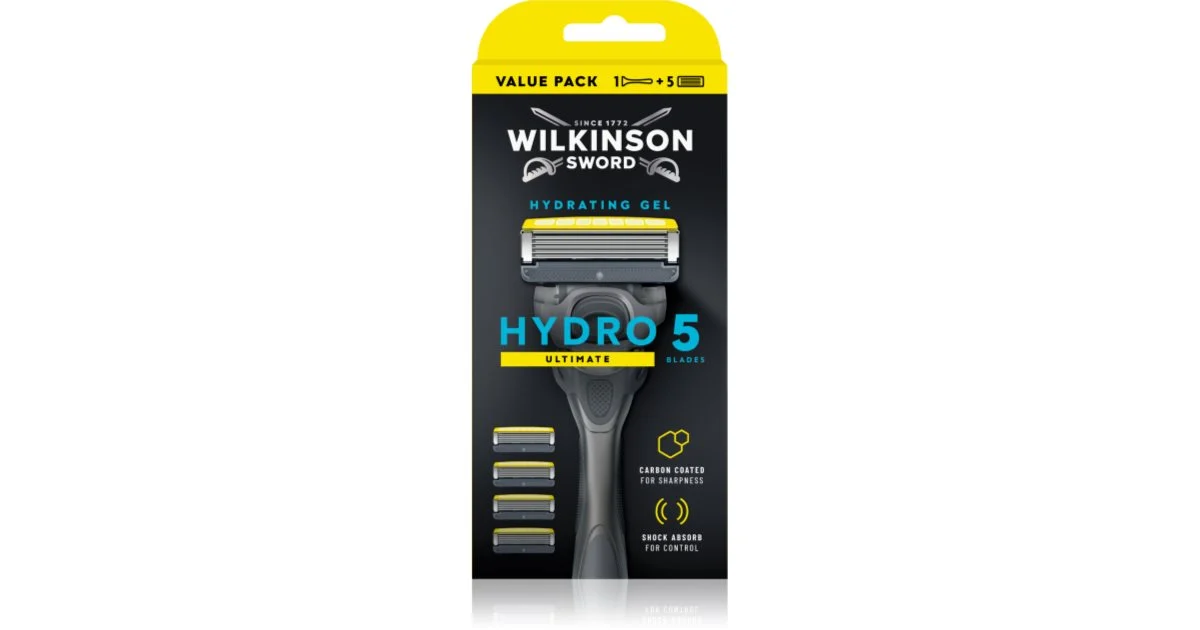 Wilkinson Sword Hydro5 Skin Protection Advanced rasoio + testina di ricambio 5 pezzi