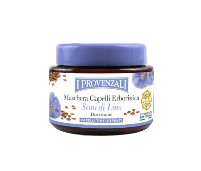 I PROVENZALI Maschera Capelli Erboristica ai Semi di Lino