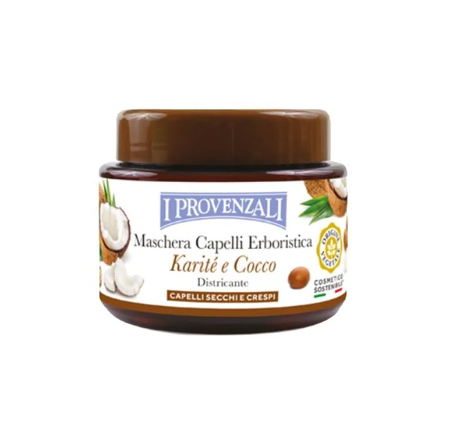 I PROVENZALI Maschera Capelli Erboristica Karitè e Cocco