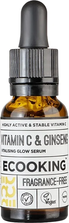 Siero alla vitamina C e ginseng