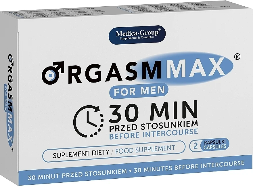 Integratore alimentare per stimolare l'orgasmo maschile