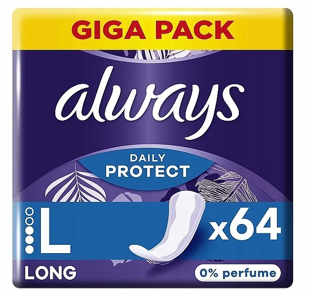Salvaslip giornalieri L, 64 pezzi