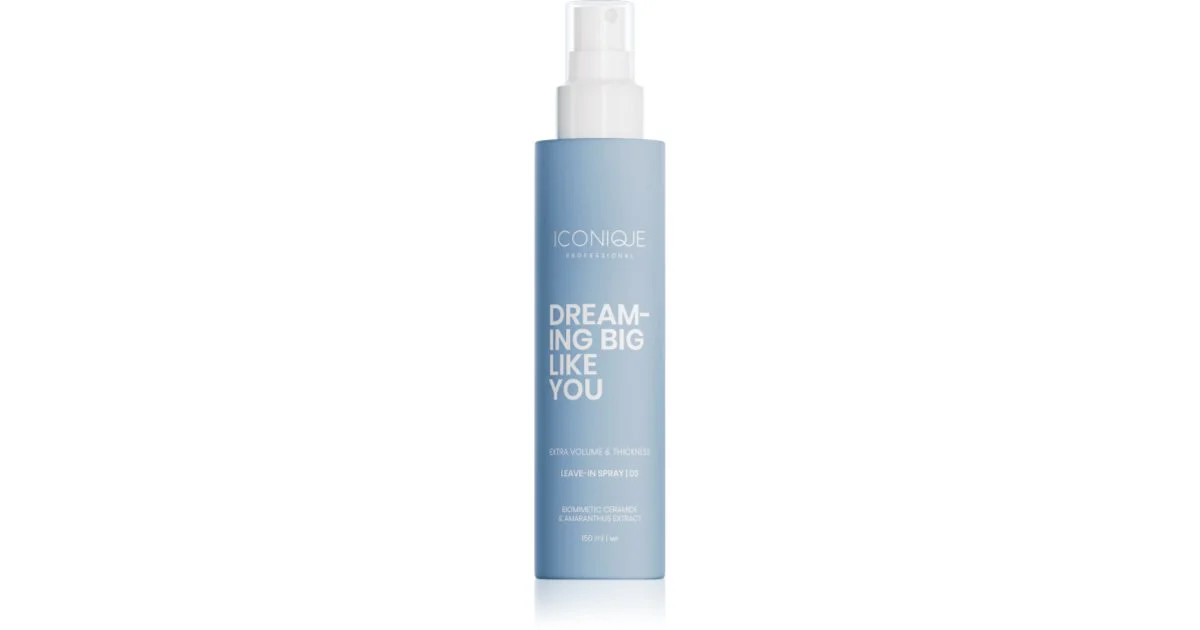 ICONIQUE Professional DREAMING BIG LIKE YOU spray senza risciacquo per aumentare il volume per capelli fini 150 ml