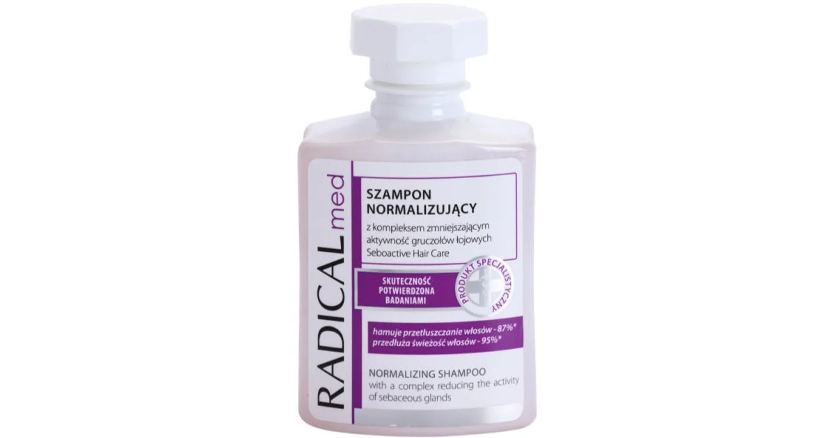 Ideepharm Radical Med Shampoo Normalizzante Per Capelli E Cuoio Capelluto Grassi 300 Ml