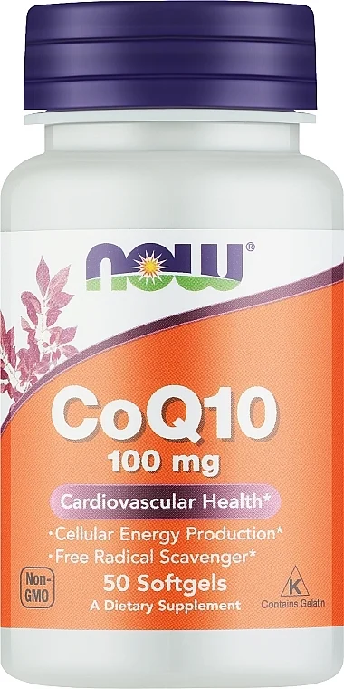 Coenzima Q10, 100 mg, 50 capsule gelatinose