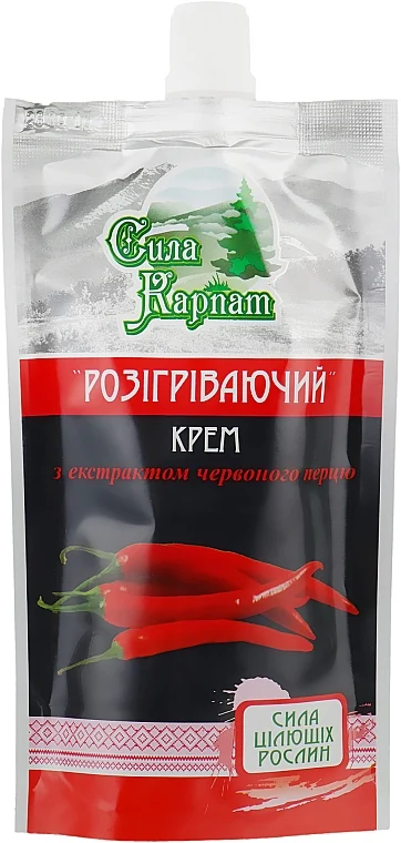 Crema corpo riscaldante al peperoncino