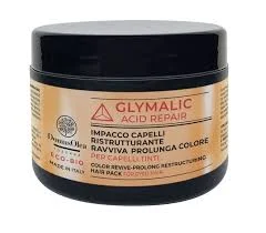 Domus olea toscana GLYMALIC Acid Repair Impacco Capelli Ristrutturante e Ravvivante 250 ml