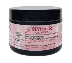 Domus olea toscana GLYMALIC Acid Repair Impacco Capelli Ristrutturante Anticrespo 250 ml