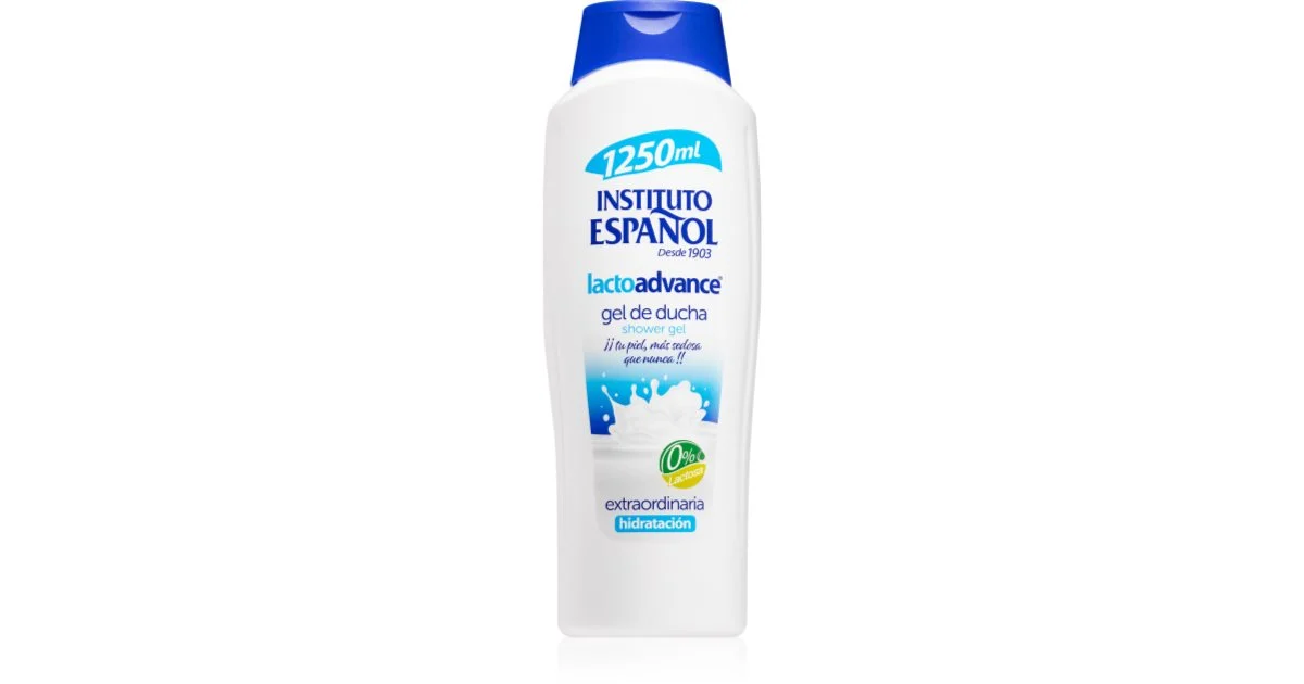 Instituto Español Latte e proteine Gel doccia 1250ml