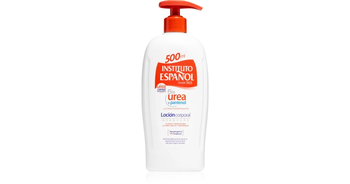 Instituto Español Urea + Pantenolo lozione corpo 500ml