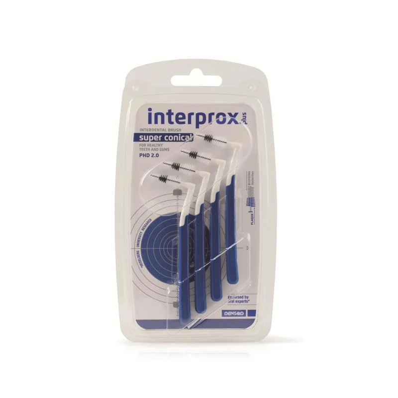 Interprox Super Conical Plus spazzoline interdentali 2.0 mm 6 pezzi