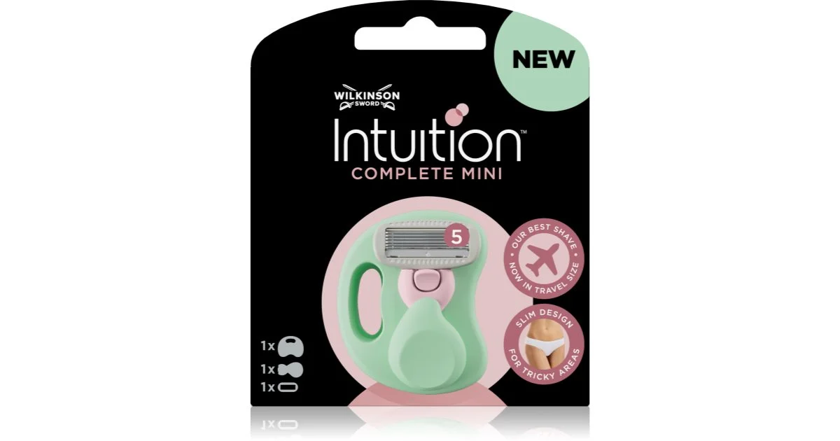 Wilkinson Sword Intuition Complete rasoio da viaggio con astuccio