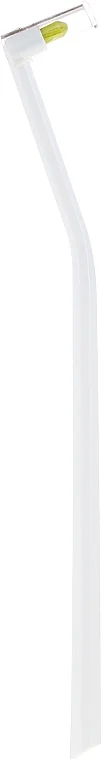 Spazzolino da denti, monociuffo "Single CS 1006", bianco
