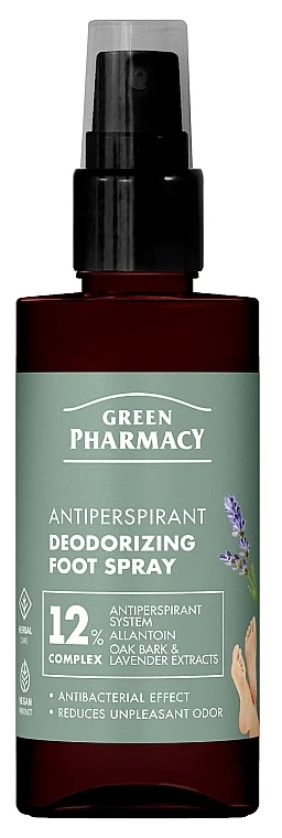 Spray deodorante-antitraspirante per piedi