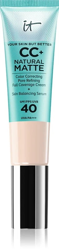 It Cosmetics Cc Fondotinta per trucco in crema opaca naturale Spf40 Fair Porcelain 32ml