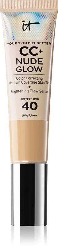 IT Cosmetics Your Skin But Better CC + Nude Glow fondotinta illuminante SPF 40 colore Fair Light 32 ml