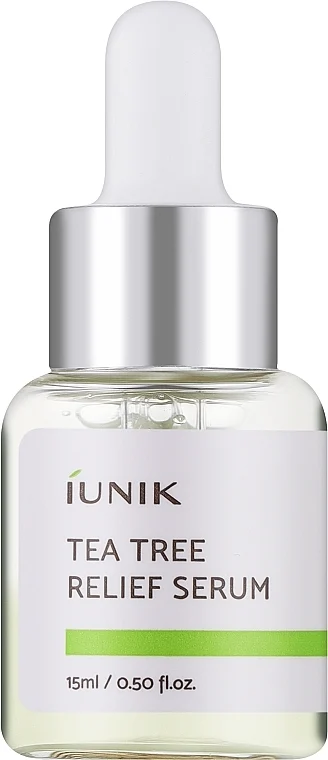 Siero viso lenitivo con estratto dell'albero del tè