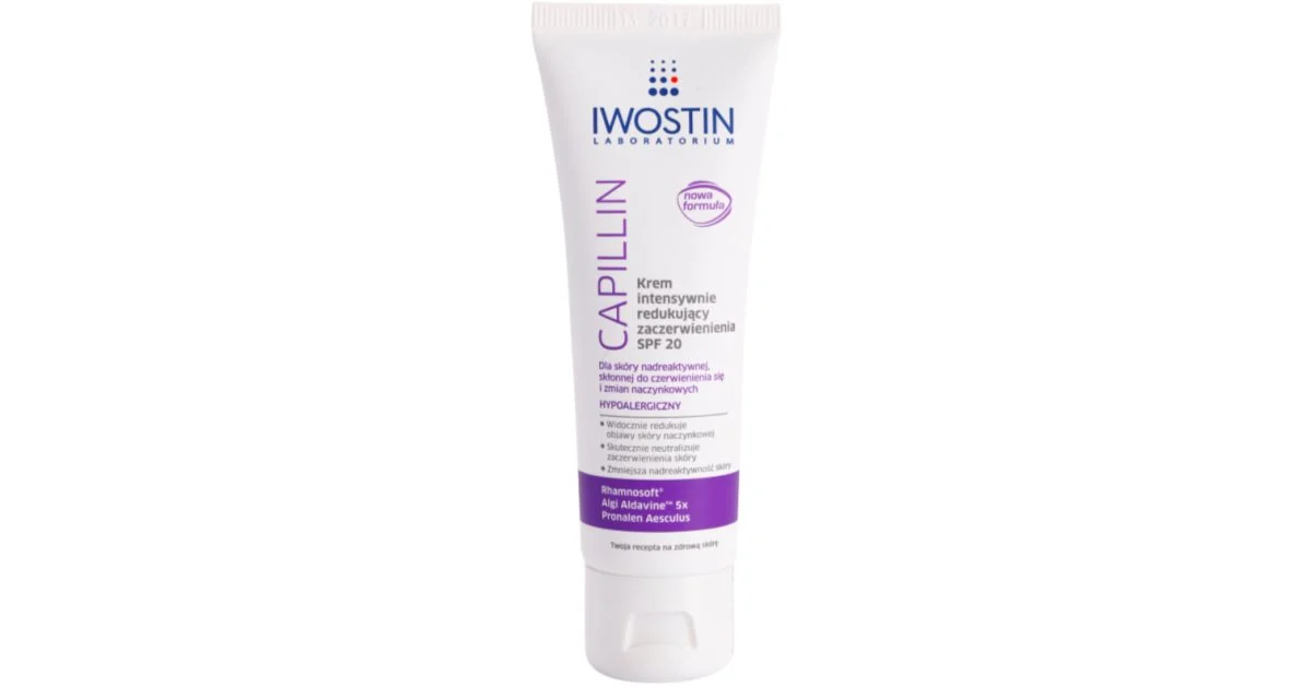 Iwostin Capillin crema intensa anti rossore SPF 20 40 ml
