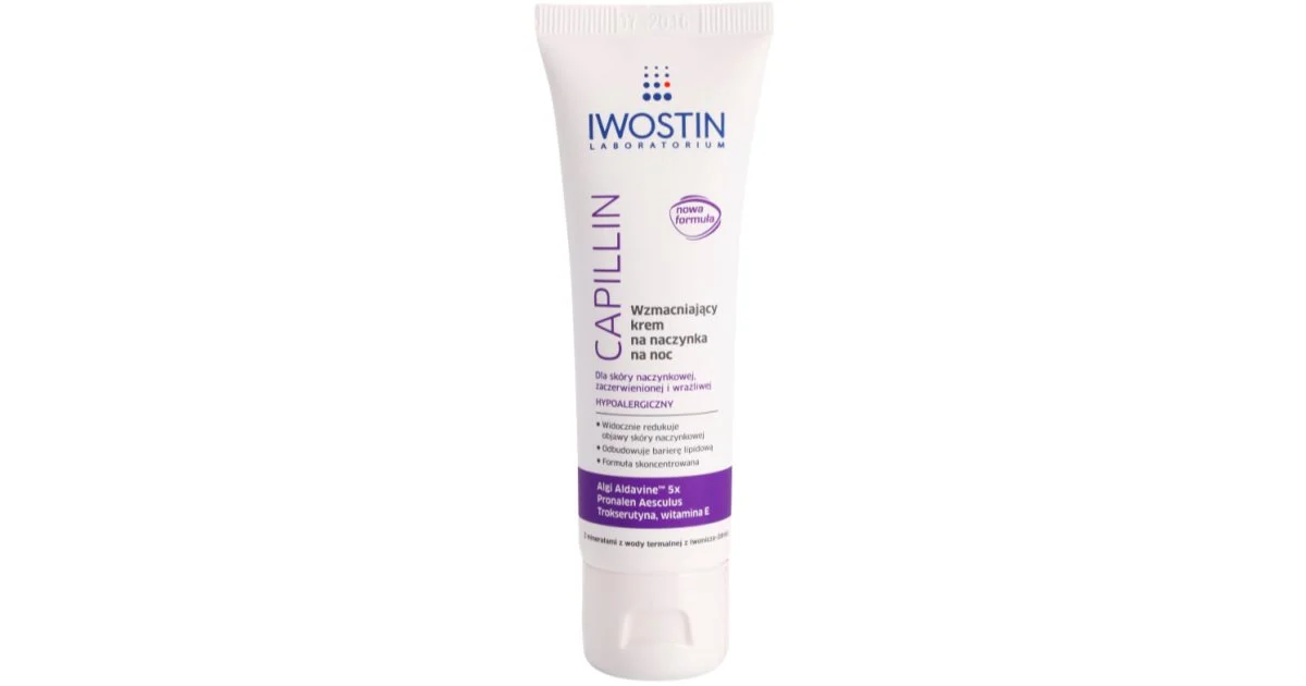 Iwostin Capillin crema notte rinforzante per capillari rotti 40 ml