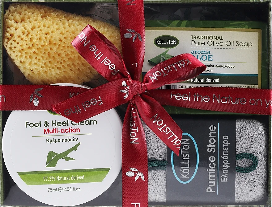 Set, sapone al profumo di aloe