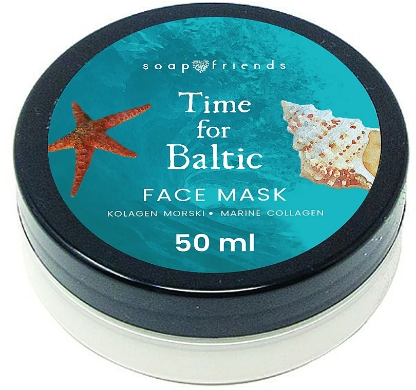 Maschera viso "Time for Baltic"