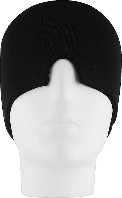 Berretto maschera per alleviare mal di testa e emicrania, nero