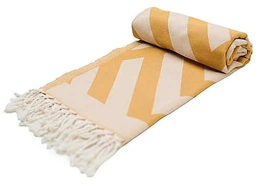 Telo per hammam, giallo