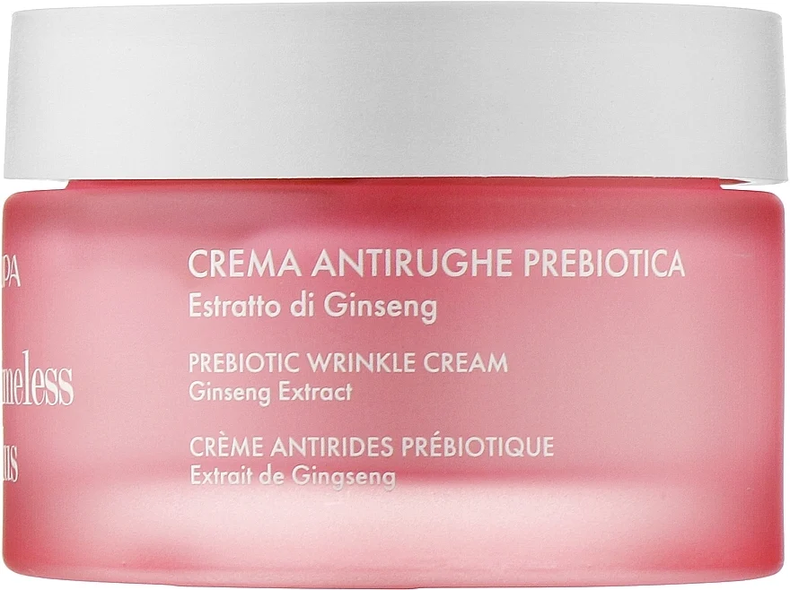 Crema viso antirughe con prebiotico