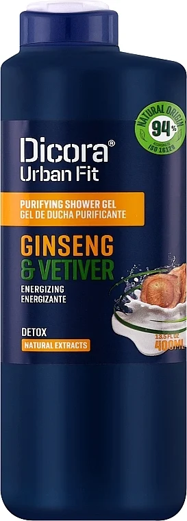 Gel doccia "Vetiver e Ginseng"
