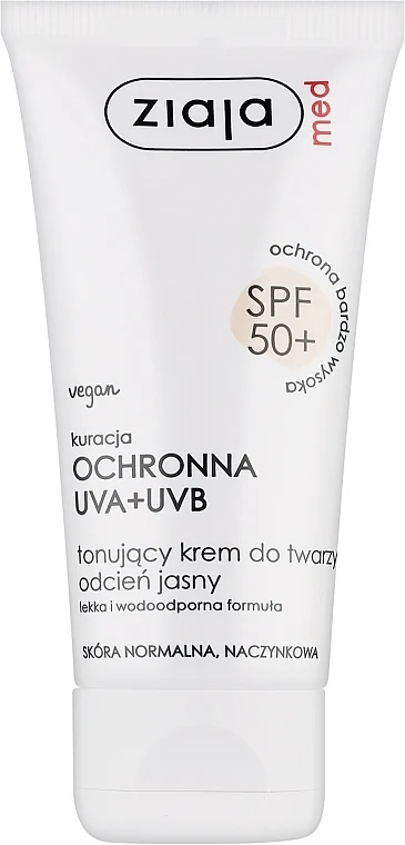 Crema viso tonificante SPF 50+
