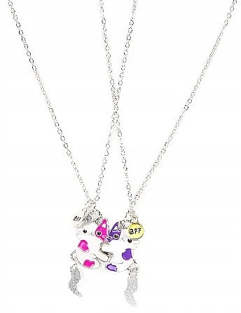 Collana con pendente "Gattini", 2 pezzi, 6449