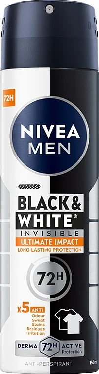 Deodorante spray 5 in 1 per uomo