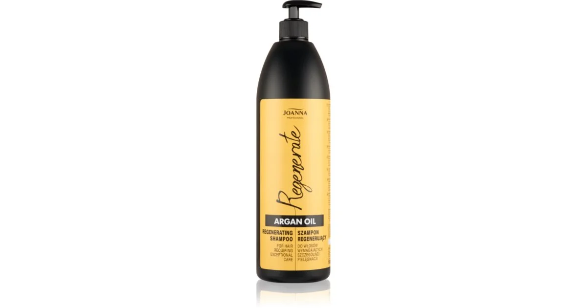 Joanna Professional shampoo rigenerante intenso con olio di argan 1000 ml