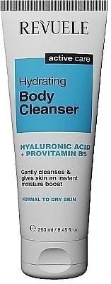 Detergente idratante per il corpo (acido ialuronico + provitamina B5)