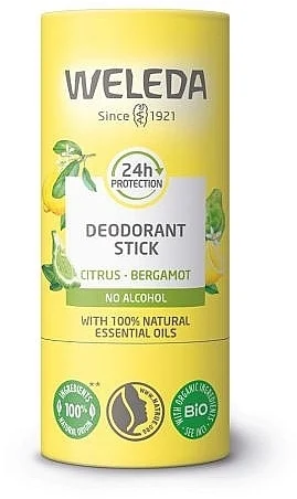 Deodorante stick al limone e bergamotto