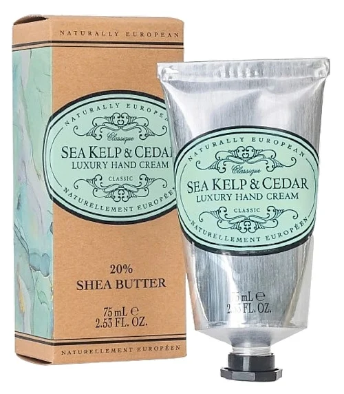 Crema per le mani "Alghe marine e cedro"