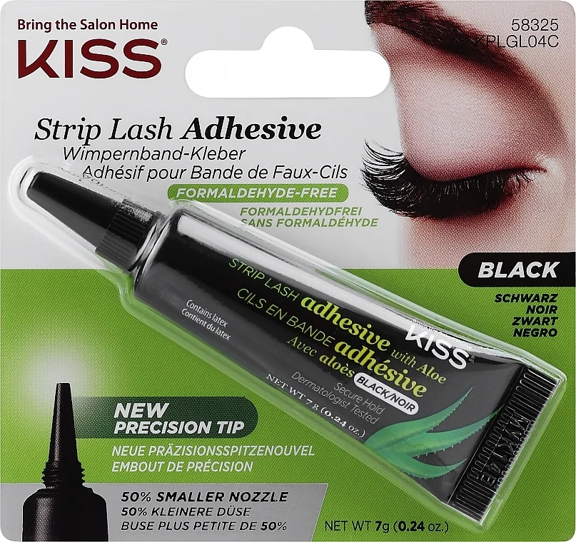 Kiss Strip Lash Adhesive Black