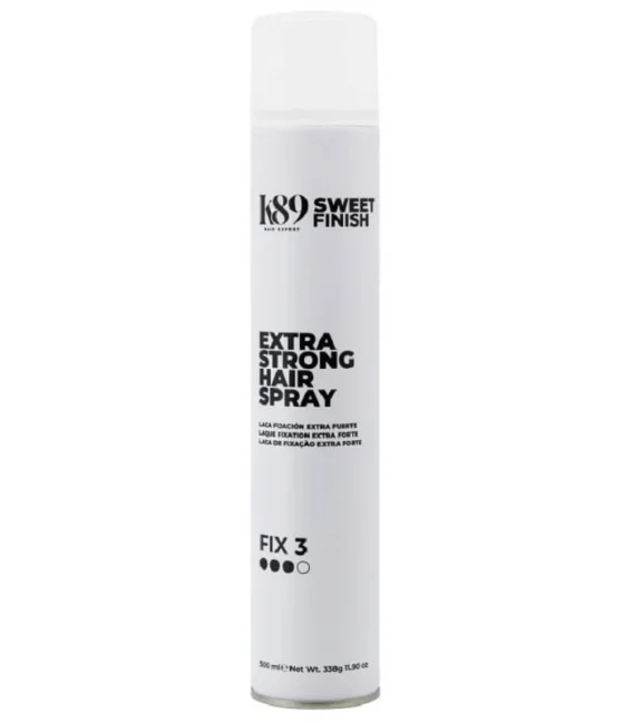 K89 Sweet Finish Extra Strong Hair Spray 500ml